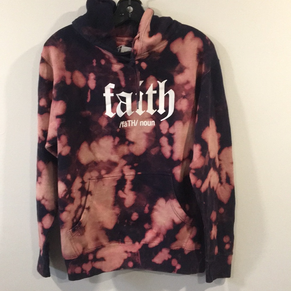 FRANCHISE “FAITH ” Sweatshirt Hoodie Size S & M
